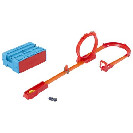 Mattel Hot Wheels: Track Builder - Πίστα με Λουπ Φωτιάς (HMC04) - Image 4