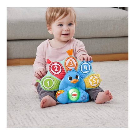 Fisher-Price Linkimals: Παγώνι, Το Χρωματιστούλι (Μιλάει Ελληνικά) (HNN84) - Image 3
