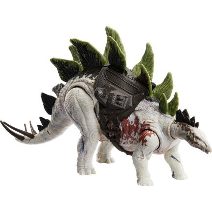 Mattel Jurassic World: Gigantic Dino Trackers - Stegosaurus Large Dinosaur Figure (HLP24) - Image 2