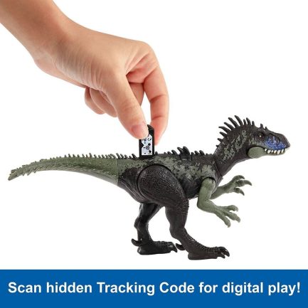 Παιχνιδολαμπάδα Mattel Jurassic World Dino Trackers: Wild Roar - Dryptosaurus (HLP15) - Image 3