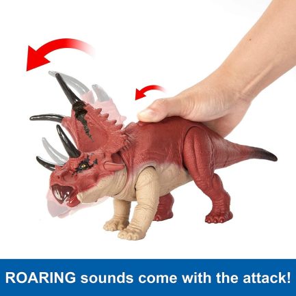 Mattel Jurassic World Dino Trackers: Wild Roar - Diabloceratops (HLP16) - Image 4
