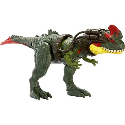 Mattel Jurassic World: Gigantic Dino Trackers - Sinotyrannus Large Dinosaur Figure (HLP25) - Image 3