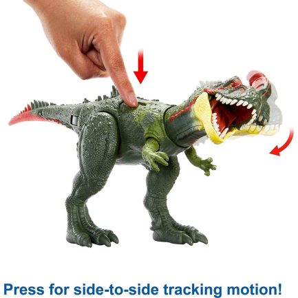 Mattel Jurassic World: Gigantic Dino Trackers - Sinotyrannus Large Dinosaur Figure (HLP25) - Image 4