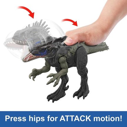 Παιχνιδολαμπάδα Mattel Jurassic World Dino Trackers: Wild Roar - Dryptosaurus (HLP15) - Image 5