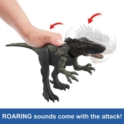 Παιχνιδολαμπάδα Mattel Jurassic World Dino Trackers: Wild Roar - Dryptosaurus (HLP15) - Image 6