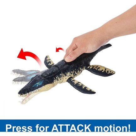 Mattel Jurassic World Dino Trackers: Wild Roar - Kronosaurus (HLP18) - Image 5