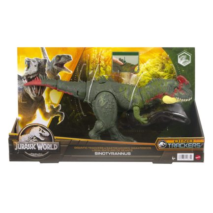 Mattel Jurassic World: Gigantic Dino Trackers - Sinotyrannus Large Dinosaur Figure (HLP25) - Image 6
