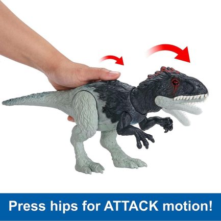 Mattel Jurassic World Dino Trackers: Wild Roar - Eocarcharia (HLP17) - Image 5