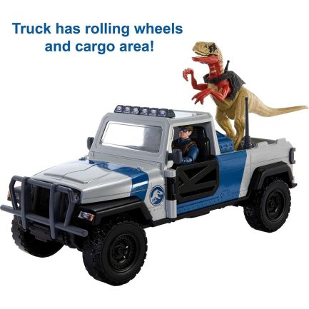 Mattel Jurassic World: Dino Trackers - Όχημα Ανίχνευσης και Μεταφοράς Σετ (HKY13) - Image 2