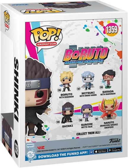 Funko Pop! Animation: Boruto Naruto Next Generation S3 - Shinki #1359 Vinyl Figure - Image 4