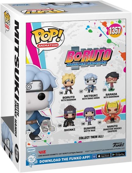 Funko Pop! Animation: Boruto S3 - Mitsuki with Snake Hands #1357 Vinyl Figure (889698613866) - Image 4