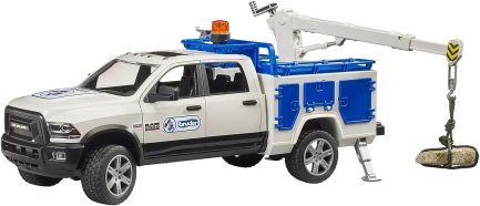 Bruder Ram 2500 Αυτοκινητάκι Service Με Γερανό με Φώτα (BR002509) - Image 4