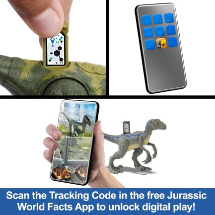 Mattel Jurassic World: Dino Trackers Strike Attack - Atrociraptor (HLN69) - Image 4