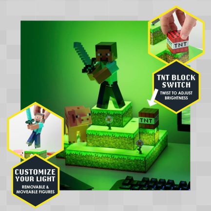 Paladone Minecraft - Διακοσμητικό Φωτιστικό Steve Diorama Light (PP9463MCF) - Image 3