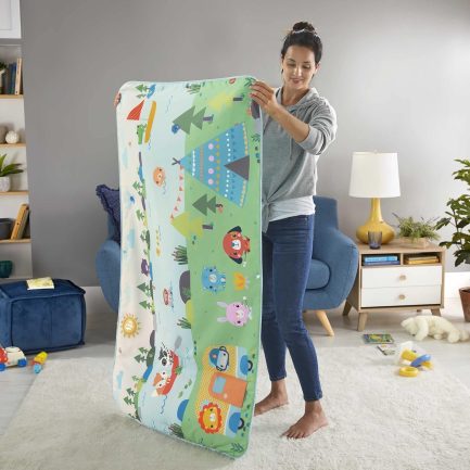 Παιχνιδολαμπάδα Fisher-Price Κατασκήνωση Μεγάλο Πάπλωμα Δραστηριοτήτων (GXR53) - Image 4