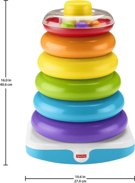 Fisher-Price Giant Rock-A-Stack Μεγάλη Πυραμίδα (GJW15) - Image 4