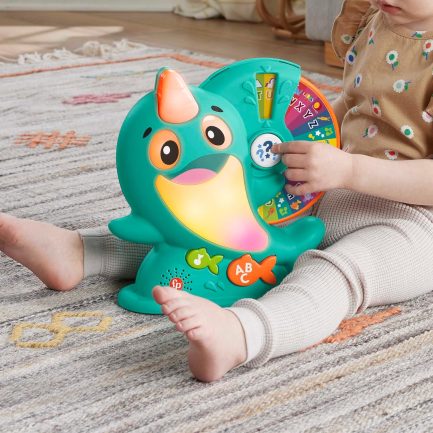 Fisher-Price Linkimals: Φαλαινίτσα Μονόκερος, η Αλφαβητούλα (HRC54) - Image 4