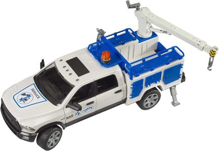 Bruder Ram 2500 Αυτοκινητάκι Service Με Γερανό με Φώτα (BR002509) - Image 5