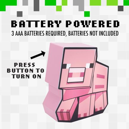 Paladone Minecraft - Διακοσμητικό Φωτιστικό Pig 2D Light (PP9466MCF) - Image 4