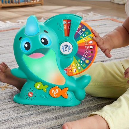Fisher-Price Linkimals: Φαλαινίτσα Μονόκερος, η Αλφαβητούλα (HRC54) - Image 5