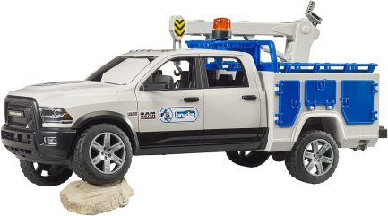 Bruder Ram 2500 Αυτοκινητάκι Service Με Γερανό με Φώτα (BR002509) - Image 6