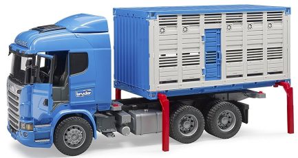 Bruder Φορτηγό Scania R για μεταφορά ζώων για 4+ Ετών (BR003549) - Image 6