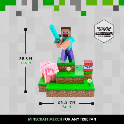 Paladone Minecraft - Διακοσμητικό Φωτιστικό Steve Diorama Light (PP9463MCF) - Image 5