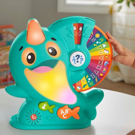 Fisher-Price Linkimals: Φαλαινίτσα Μονόκερος, η Αλφαβητούλα (HRC54) - Image 6