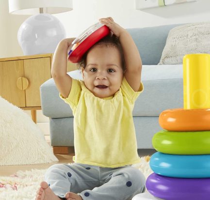 Fisher-Price Giant Rock-A-Stack Μεγάλη Πυραμίδα (GJW15) - Image 9