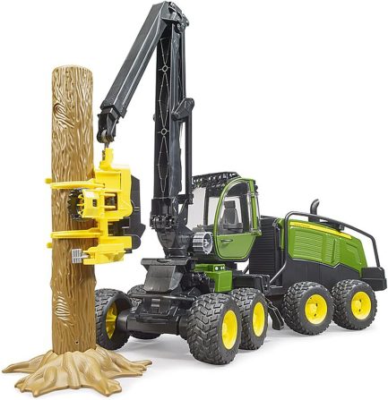 Bruder Δασοκομικό John Deere 1270G με κορμό δέντρου - για 3+ Ετών (BR002135 ) - Image 2