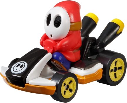 Mattel Hot Wheels: Mario Kart - Shy Guy Standard Kart Die-Cast (GRN25) - Image 4