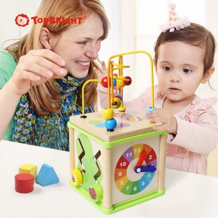 Top Bright Κύβος Δραστηριοτήτων Garden από Ξύλο για 12+ Μηνών (120140) - Image 2