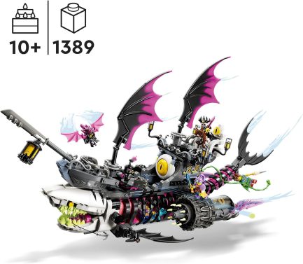 LEGO DreamZzz Nightmare Shark Ship (71469) - Image 7