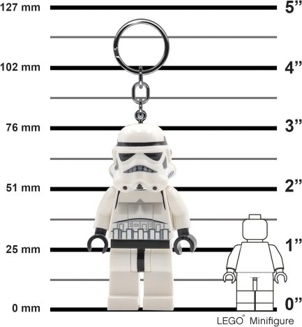 LEGO Star Wars Stormtrooper Keychain -Μπρελόκ με Φακό Led (KE12H) - Image 3