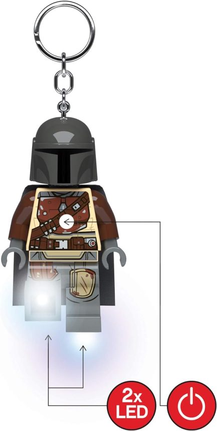 LEGO Star Wars The Mandalorian Key Chain -Μπρελόκ με Φακό Led (KE172H) - Image 3