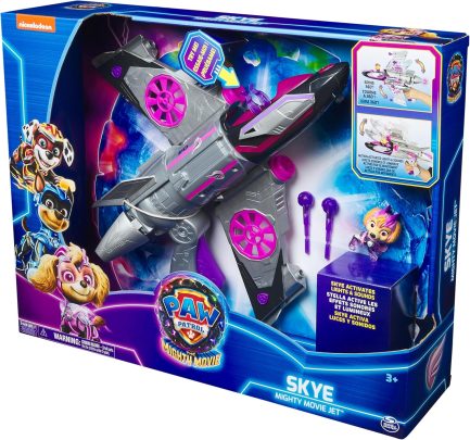 Spin Master Paw Patrol: The Mighty Movie - Skye Mighty Movie Jet (6067498) - Image 7