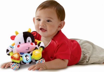 Vtech Μουου-σική Αγελαδίτσα από Ύφασμα με Μουσική για 3+ Μηνών (VTE16608) - Image 4