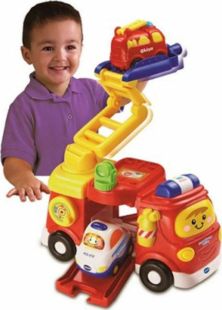 VTech Toot-Toot Αυτοκίνητα Πυροσβεστικό Όχημα (VTE15131/80-151310) - Image 2