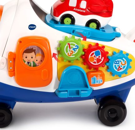 VTech Toot-Toot Αυτοκίνητα Αεροπλάνο Μεταφορών (VTE50311/80-503110) - Image 3