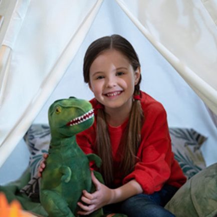 Λούτρινο Rexor ο T-Rex με ήχο και φως 38εκ - Gipsy Toys (GIP56172) - Image 3