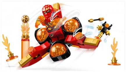 LEGO Ninjago Kai's Dragon Power Spinjitsu Flip (71777) - Image 5