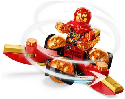 LEGO Ninjago Kai's Dragon Power Spinjitsu Flip (71777) - Image 4