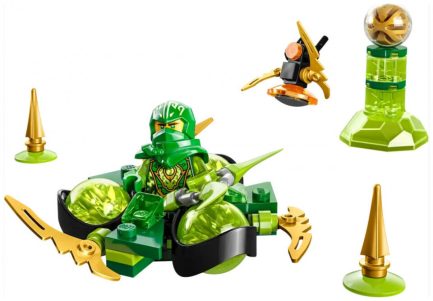 LEGO Ninjago Lloud's Dragon Power Spinjitsu Flip (71779) - Image 7