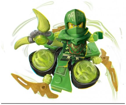 LEGO Ninjago Lloud's Dragon Power Spinjitsu Flip (71779) - Image 6