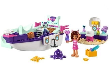 LEGO Gabby's Dollhouse Gabby & Mercat's Ship & Spa (10786) - Image 5