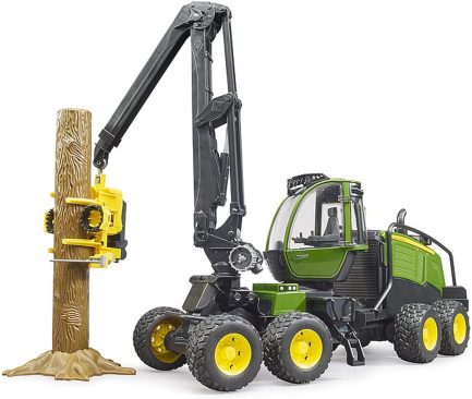 Bruder Δασοκομικό John Deere 1270G με κορμό δέντρου - για 3+ Ετών (BR002135 ) - Image 5