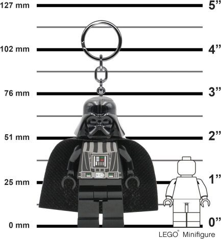 LEGO Star Wars Darth Vader Keychain -Μπρελόκ με Φακό Led (KE7H) - Image 5
