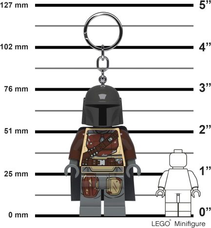 LEGO Star Wars The Mandalorian Key Chain -Μπρελόκ με Φακό Led (KE172H) - Image 5