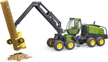 Bruder Δασοκομικό John Deere 1270G με κορμό δέντρου - για 3+ Ετών (BR002135 ) - Image 6