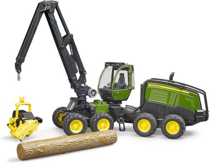 Bruder Δασοκομικό John Deere 1270G με κορμό δέντρου - για 3+ Ετών (BR002135 ) - Image 8